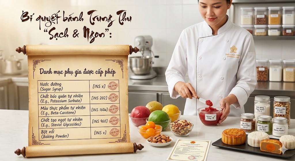 Sản xuất bánh trung thu